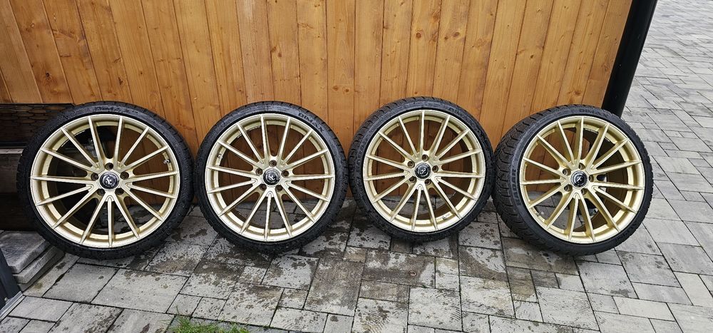 Felgi 19 cali 5x112 Seat Audi Vw z oponami zimowymi