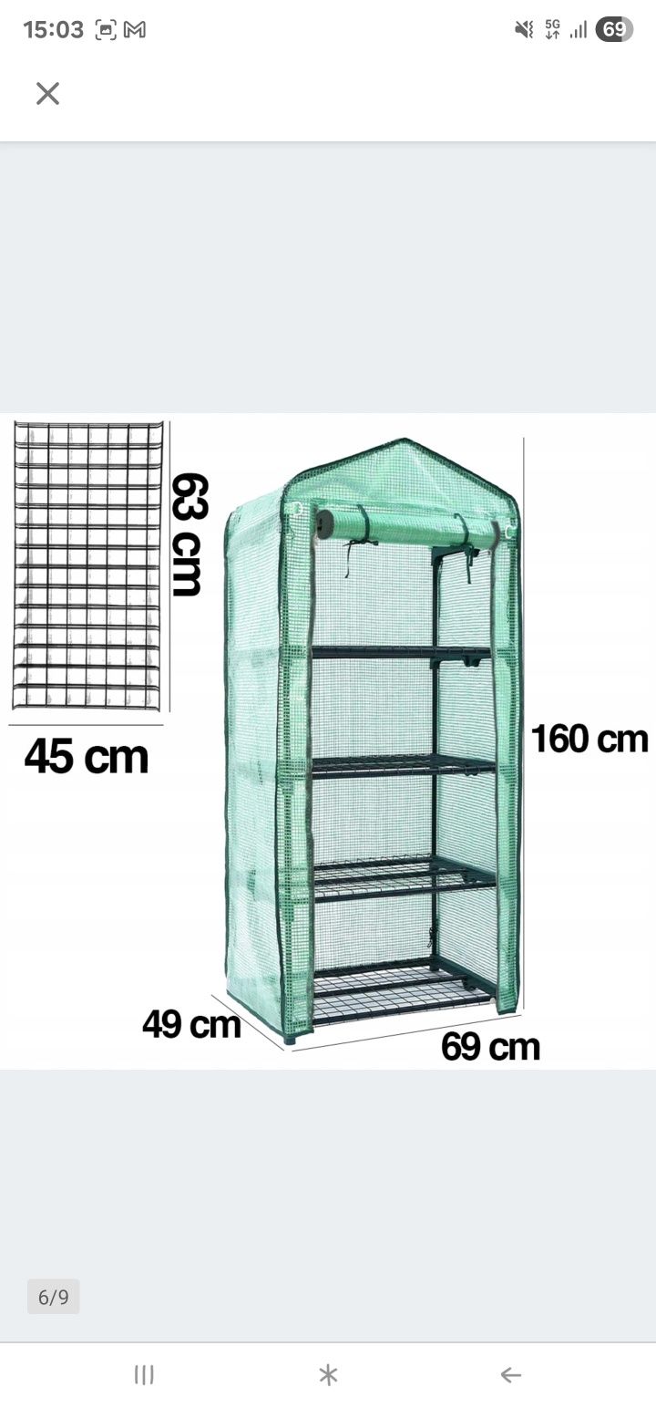 Szklarnia balkonowa ulepszona
