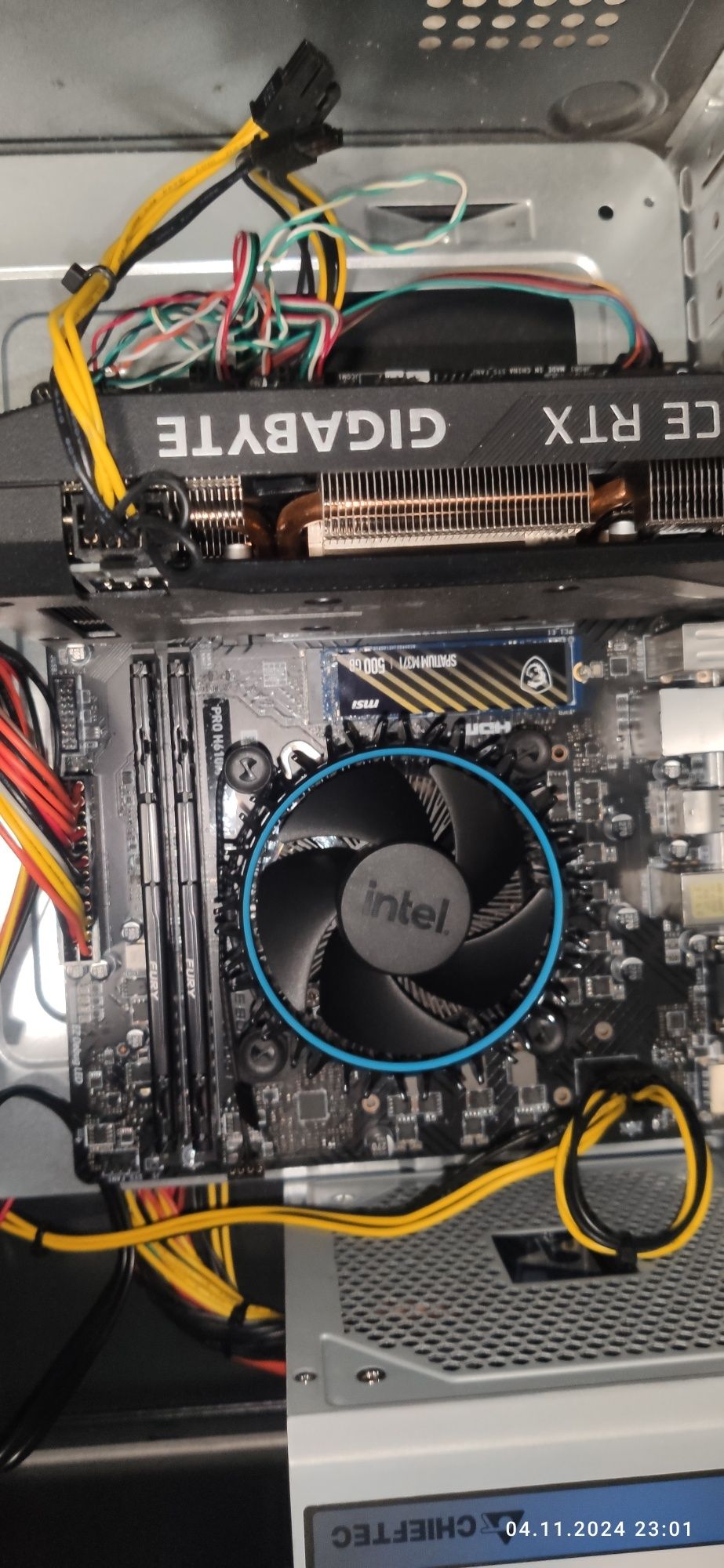 ІГРОВИЙ пк RTX 3060  core i 3 12100 f