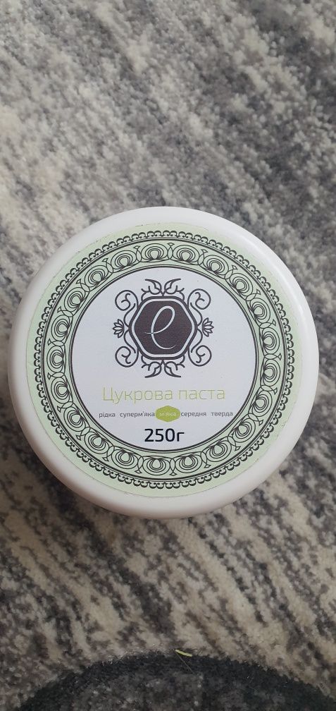 Цукрова,сахарная паста для шугаринга Terra, Enova, BioLife