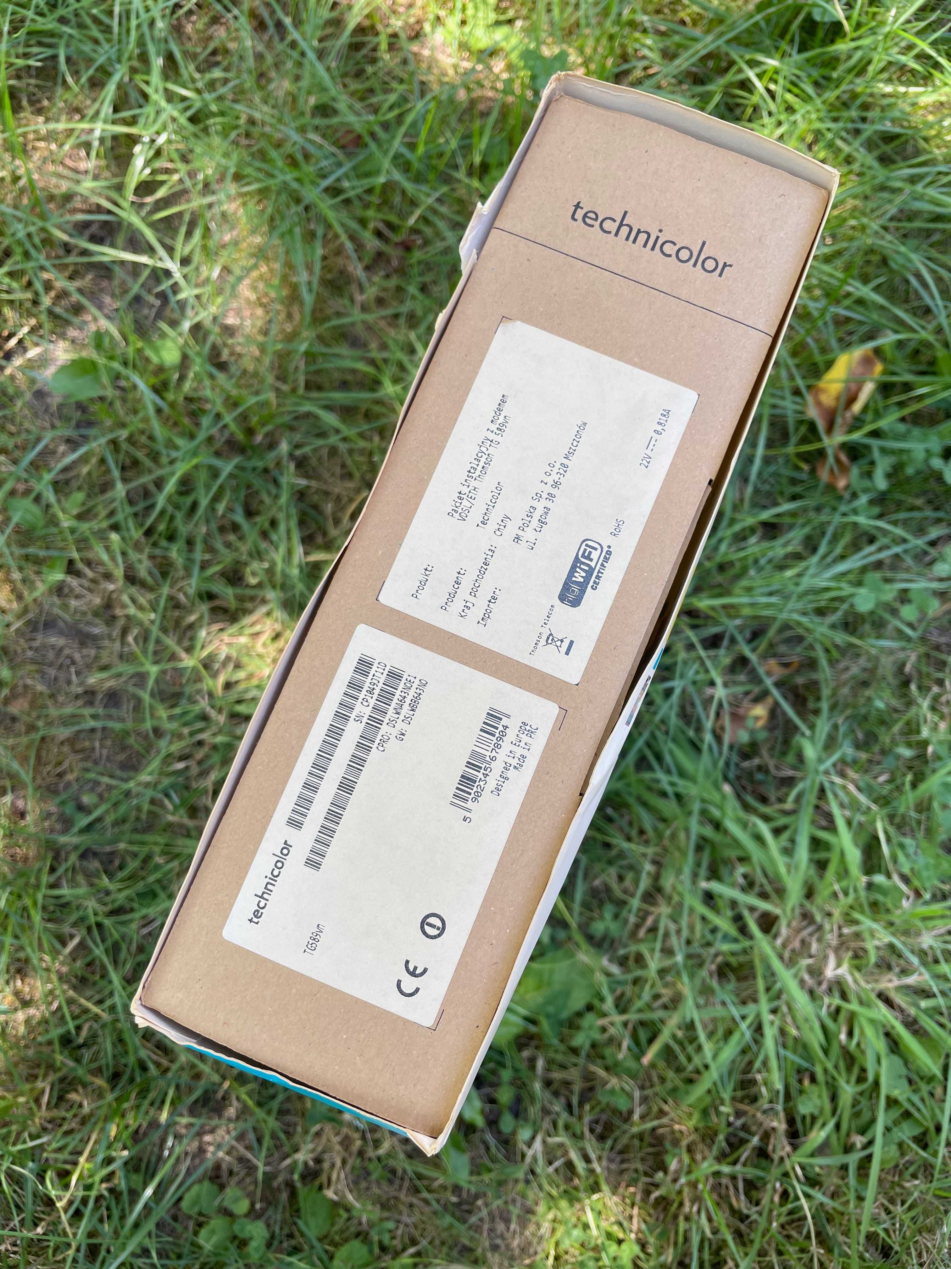 Router Technicolor Thomson TG 589vn NOWY!