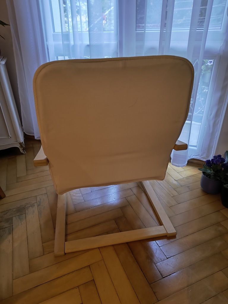 Fotel IKEA, jasny