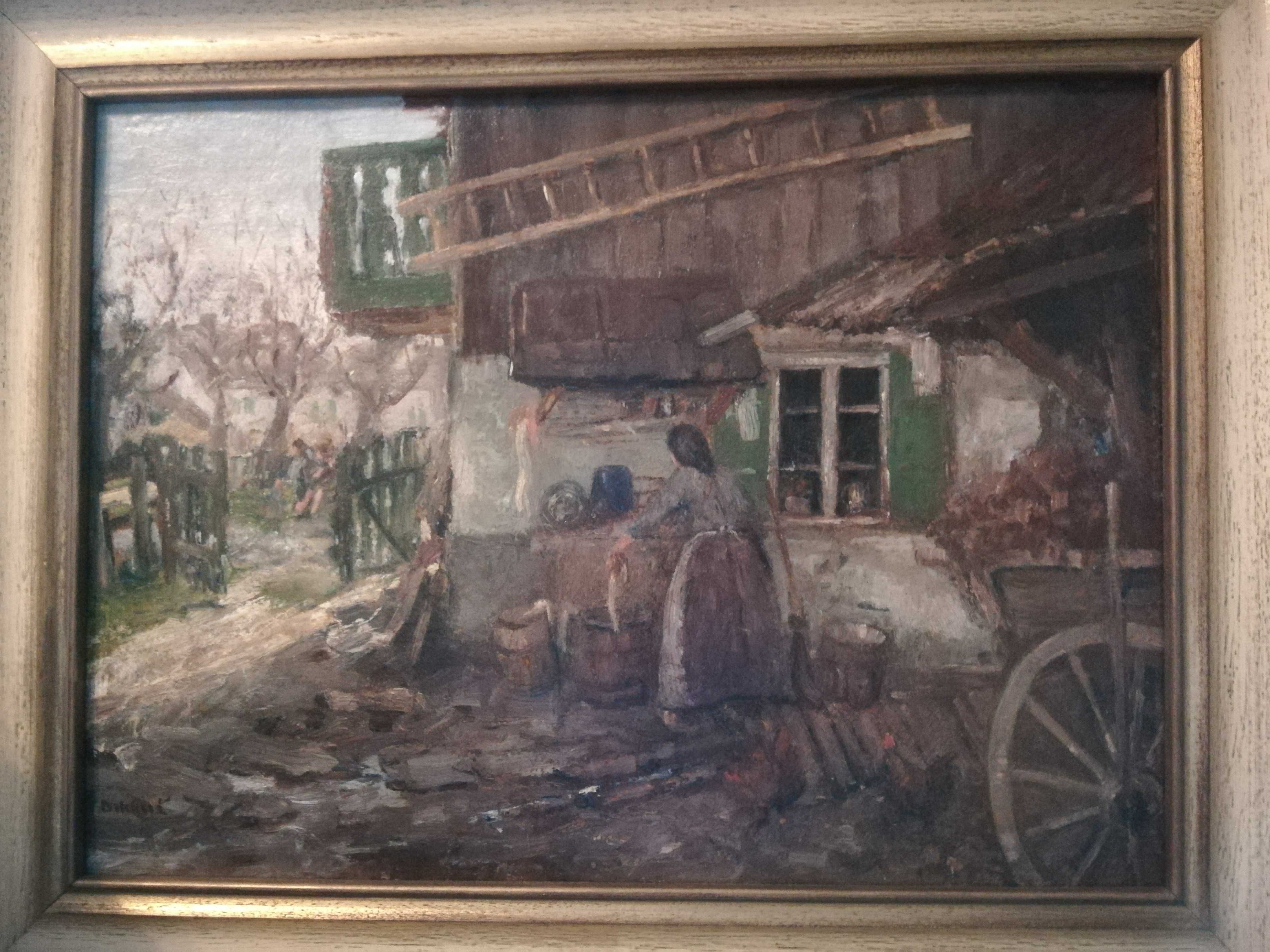Antyk. Obraz olejny. Oryginał. Eugen Dekkert, I połowa XX wieku.
