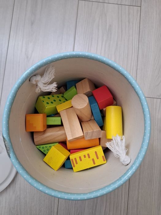 Klocki drewniane elefun