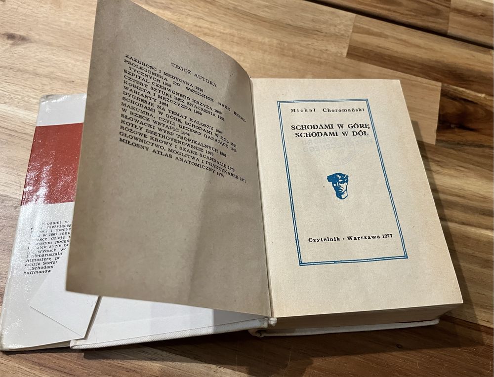 Schodami w górę schodami w dół Michał Choromański