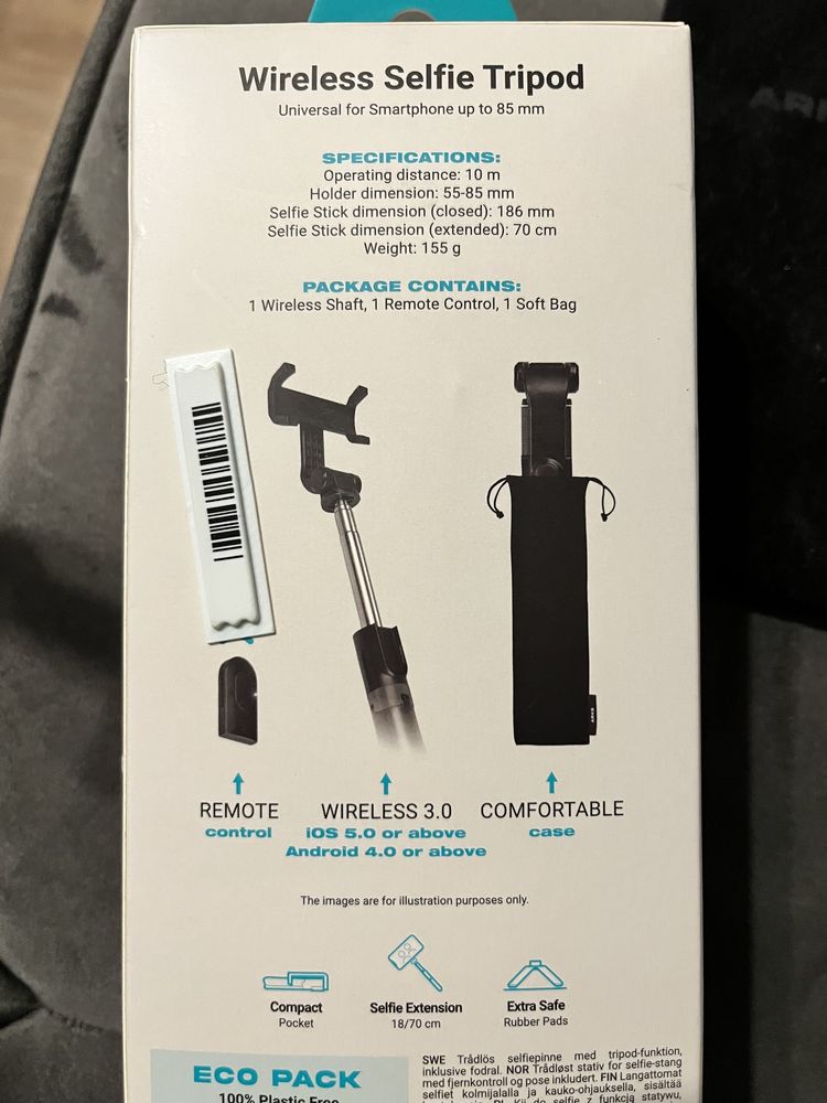 Selfie Wireless Selfie Tripod