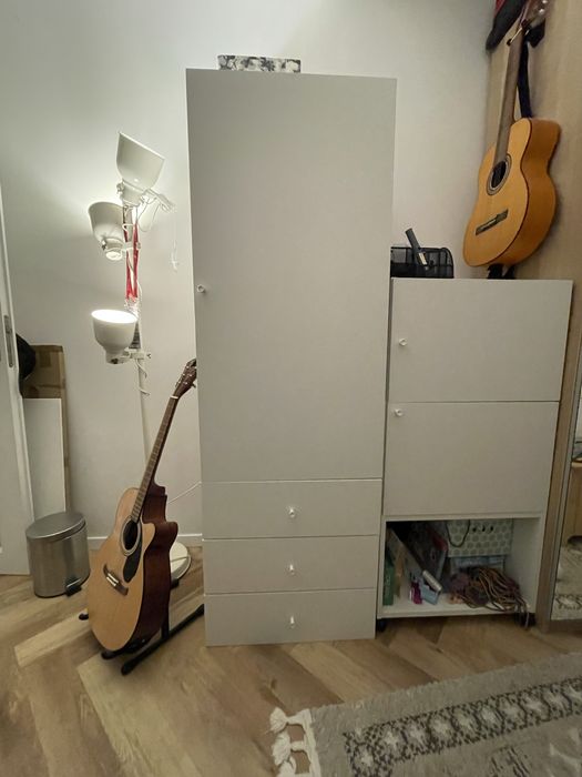 Komplet mebli z szafą Ikea