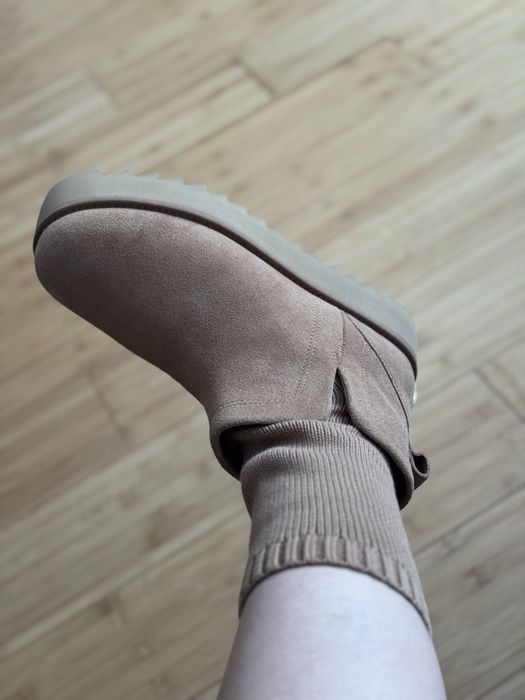 Чоботи, угги ugg classic ultra mini platform sock boot
