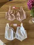 Biustonosz nowy 75K zestaw brytyjskiej firmy Curvy Kate
