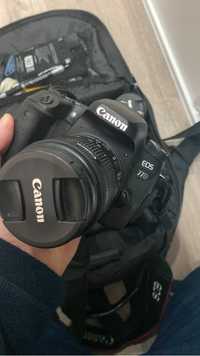 Canon 77d + kit de objetivas