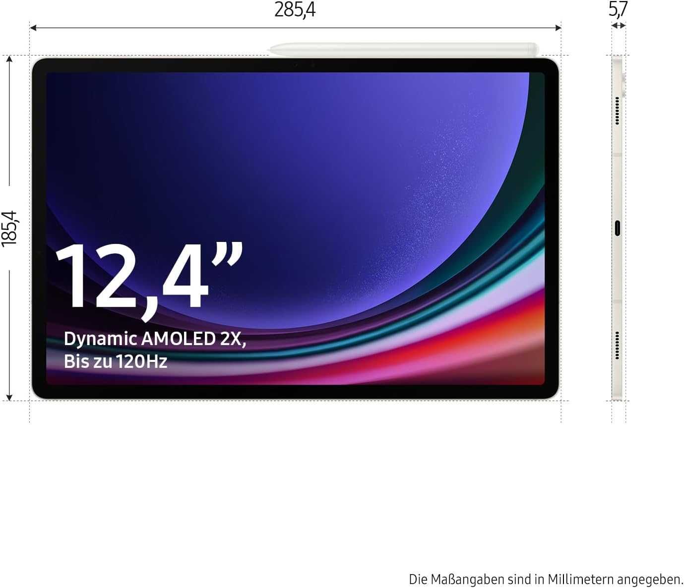 Nowy SAMSUNG GALAXY TAB S9+ 5G X816B 12,4" 12/512GB FV23% Gwar 24m