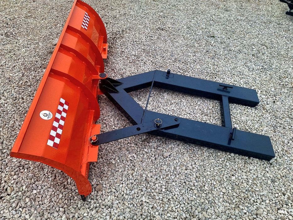 Lekki pług do śniegu do wózka widłowego