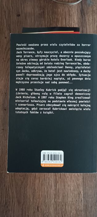 Stephen King "Bastion", "Lśnienie", "Sklepik z marzeniami"