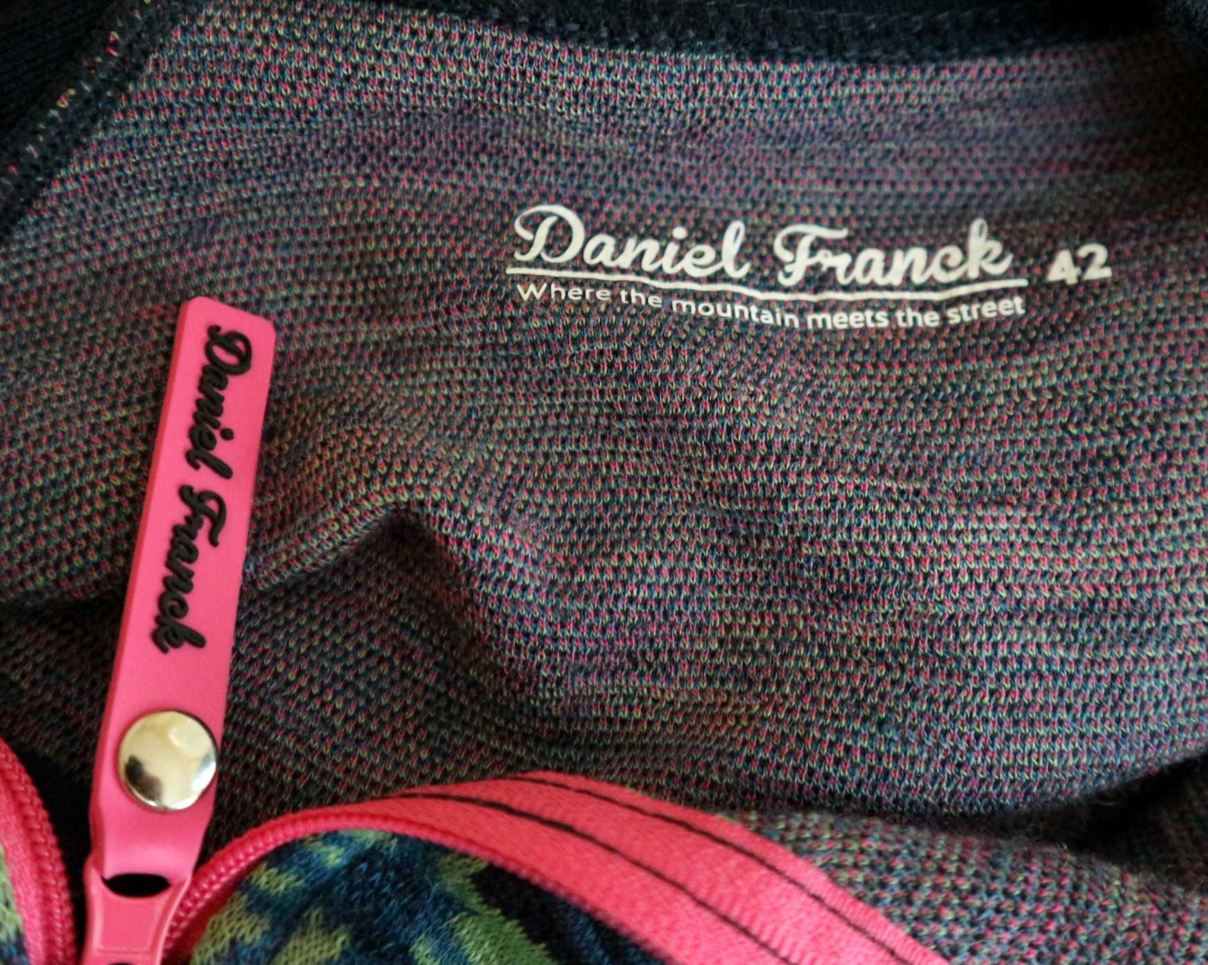 Daniel Franck  koszulka outdoorowa 1/4 Zip 70% merino wool XL
