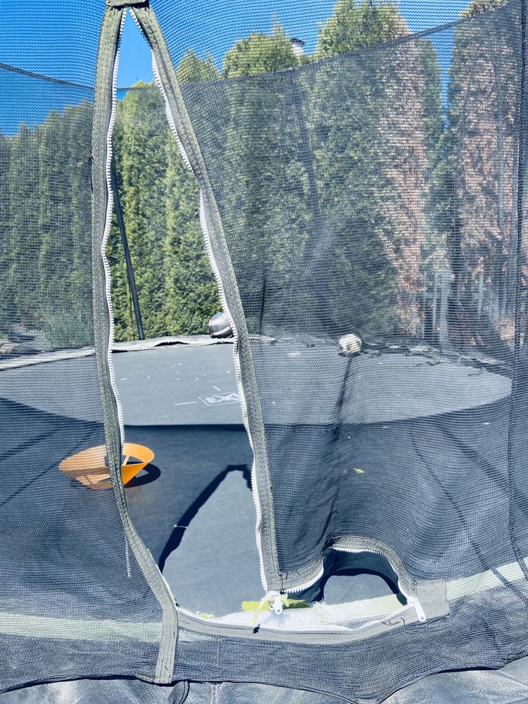 Trampolina Exit 344cm czarna