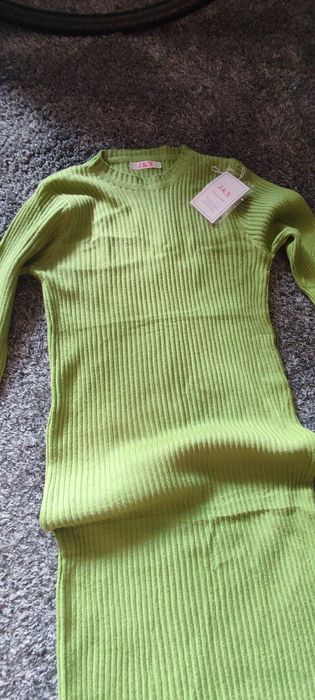 sukienka seledynowa S/M/L uniwersalna