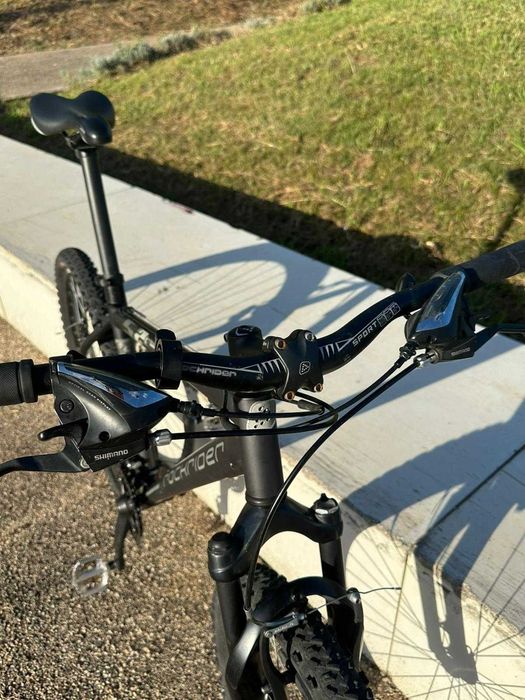 Bicicleta de Passeio RockRider BTT 26" 21v Cinzento-Escuro Shimano