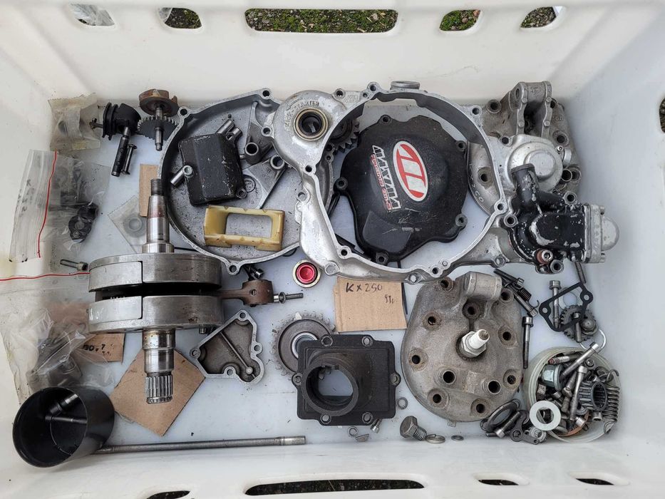 KX GŁOWICA KAWASAKI Kx pokrywa Kx250 Glowica Kx 250 Głowica Kx 250