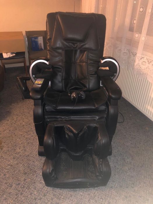 Fotel skórzany do masażu