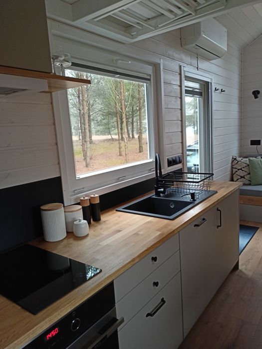 Tiny house, domek z jacuzzi na wynajem