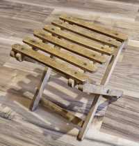 Krzesełko drewniane składane !!! Czasy PRL Polecam OKAZJA !!!