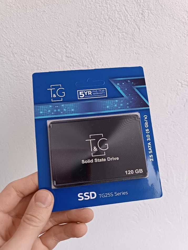 Накопичувач SSD 120GB T&G. Новый в упаковке