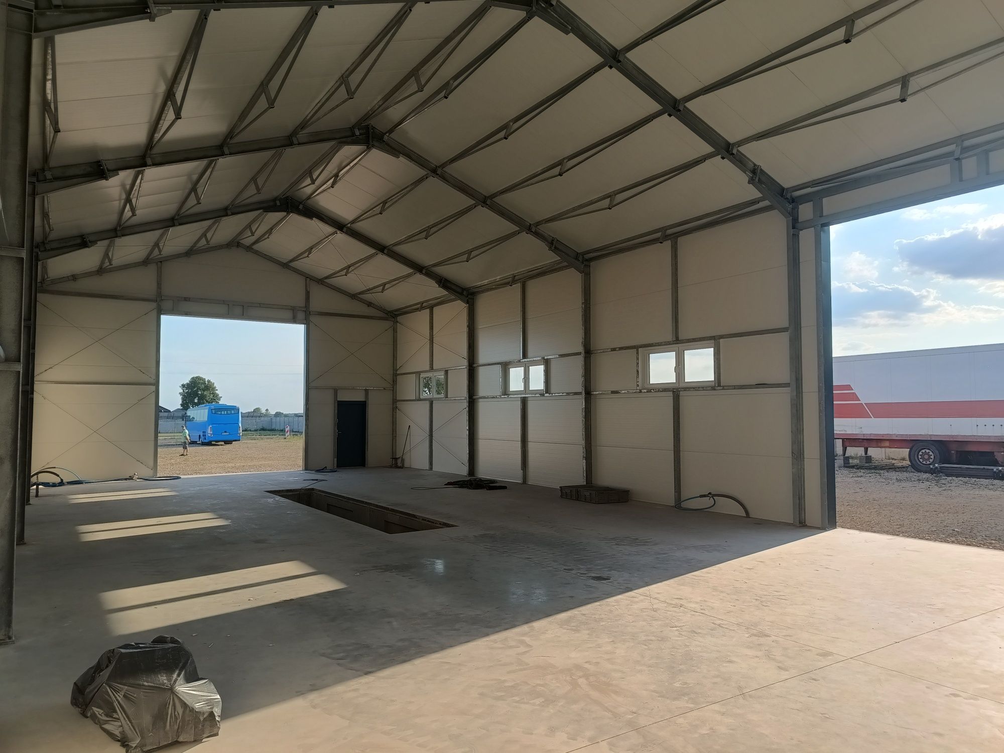 Hala ocieplana 10x25x5 Stal-Project