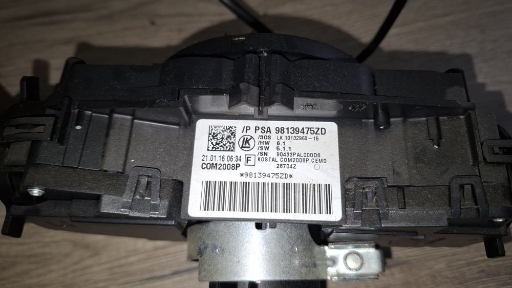 Перемикач підрульовий Citroen c4 cactus Перемикач світла cactus Переми