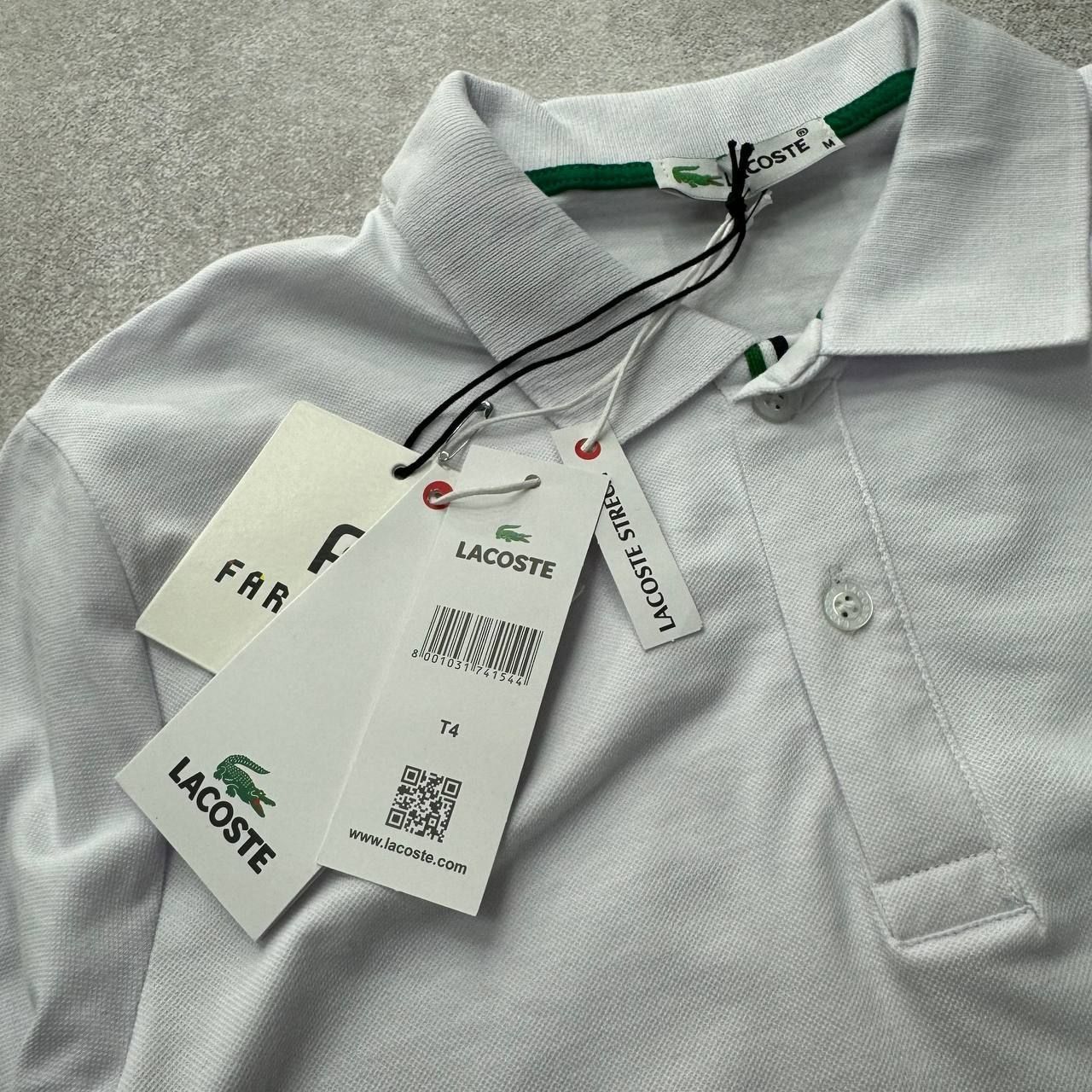 Мужское поло Lacoste 2024 ЕКСКЛЮЗИВ весна-літо