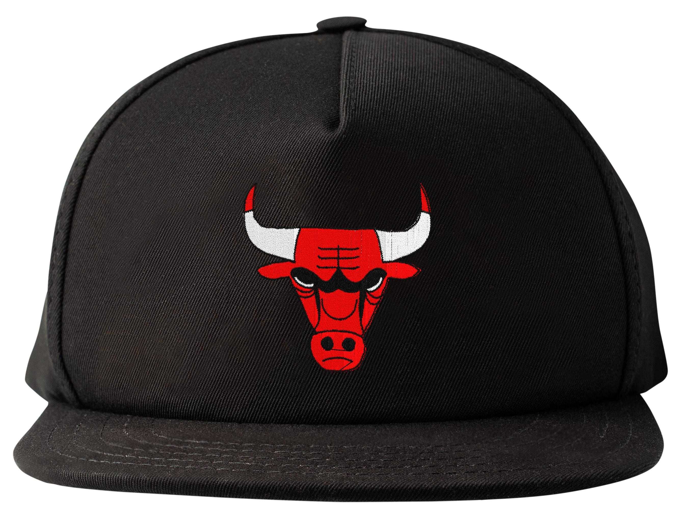 Nowa Czapka Snapback Chicago Bulls Haft
