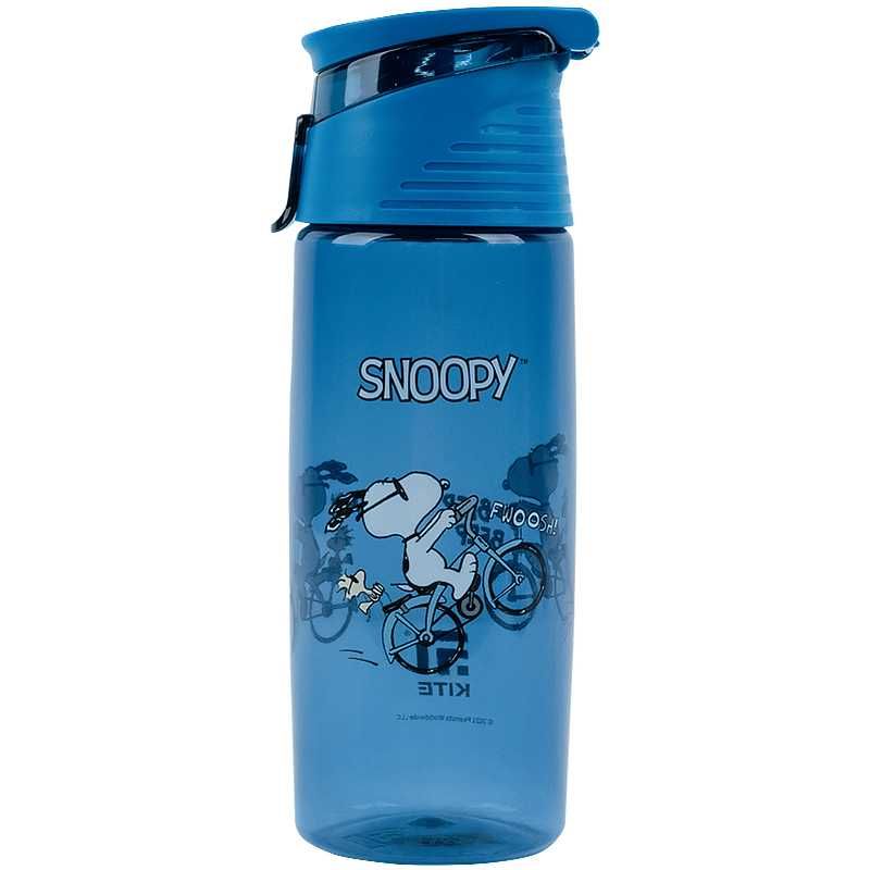 Пляшечка для води Kite Snoopy SN21-401, 550 мл, блакитна