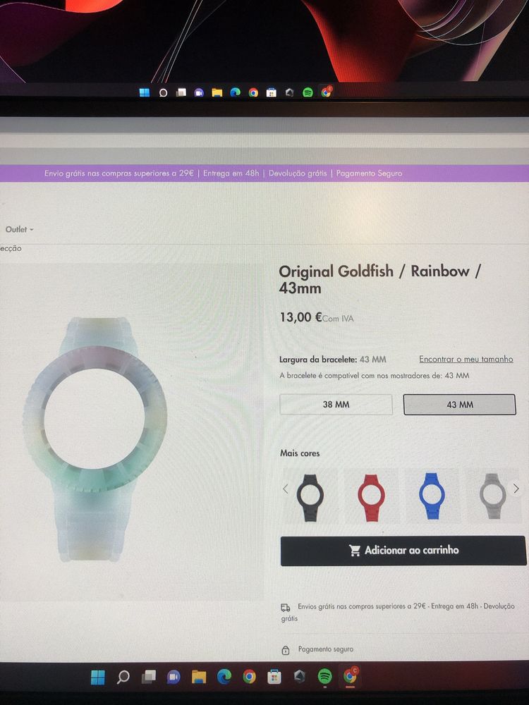 Bracelete Watx and Colors ORIGINAL