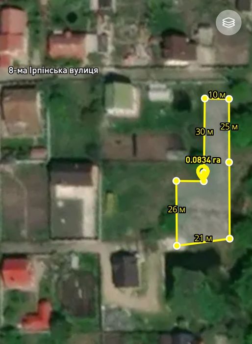 Продаж земельної ділянки 8 соток СТ "Воїн-3 21 Км Житомирського шосе
