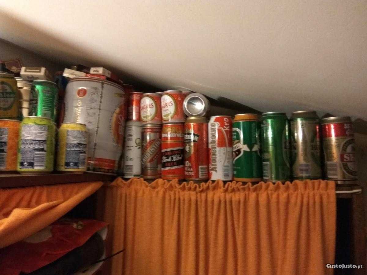 Latas várias marcas