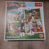 Puzzle Trefl Masha and the Bear Masza i Niedźwiedź