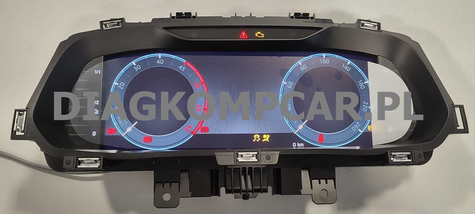 Licznik Zegary LCD Virtual Skoda Oktavia IV