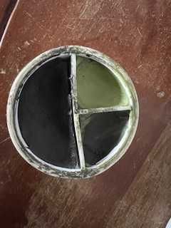 Creme de camuflagem 3 cores