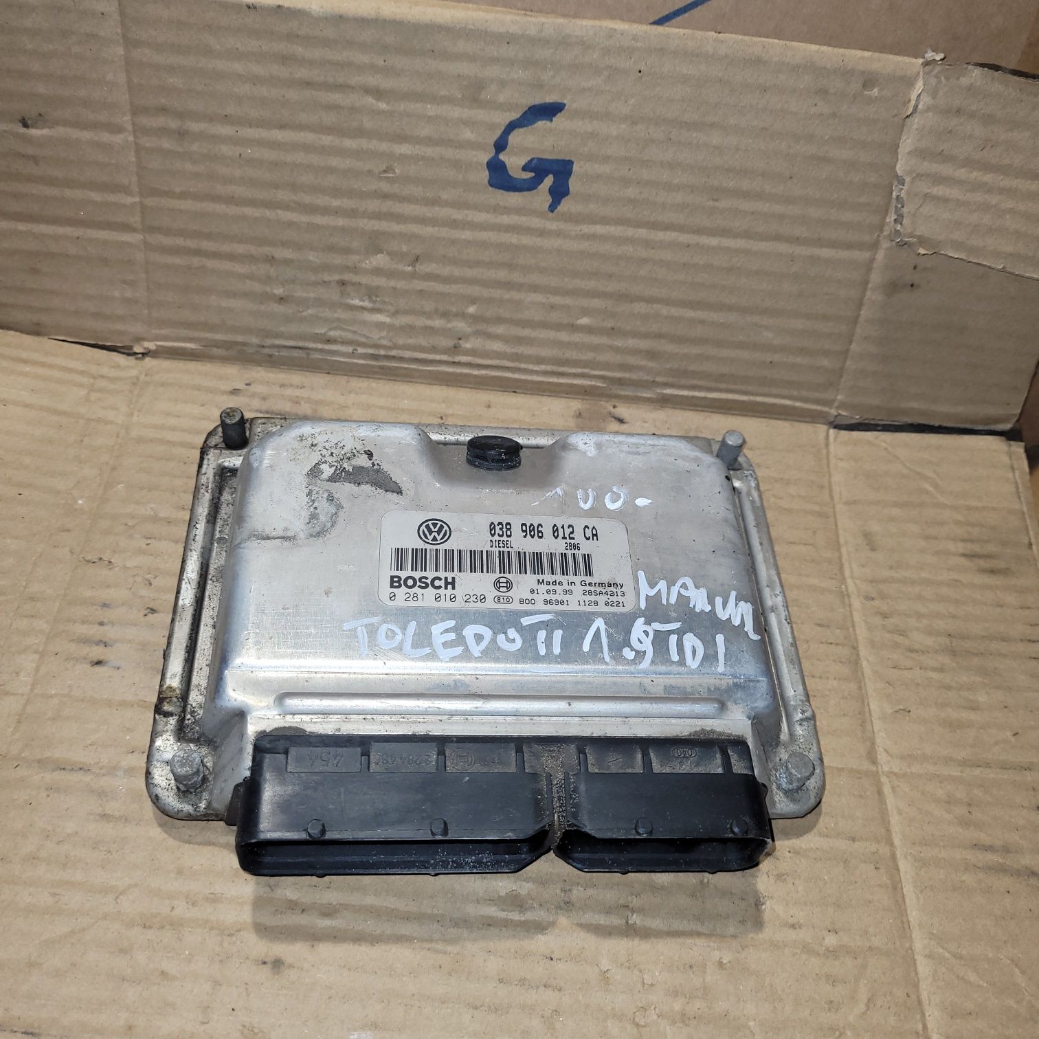 Komputer sterownik silnika seat Leon I Toledo II 1.9TDI 1999r