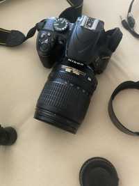 Nikon D3400 + obiektyw 18-105 VR + dodatki