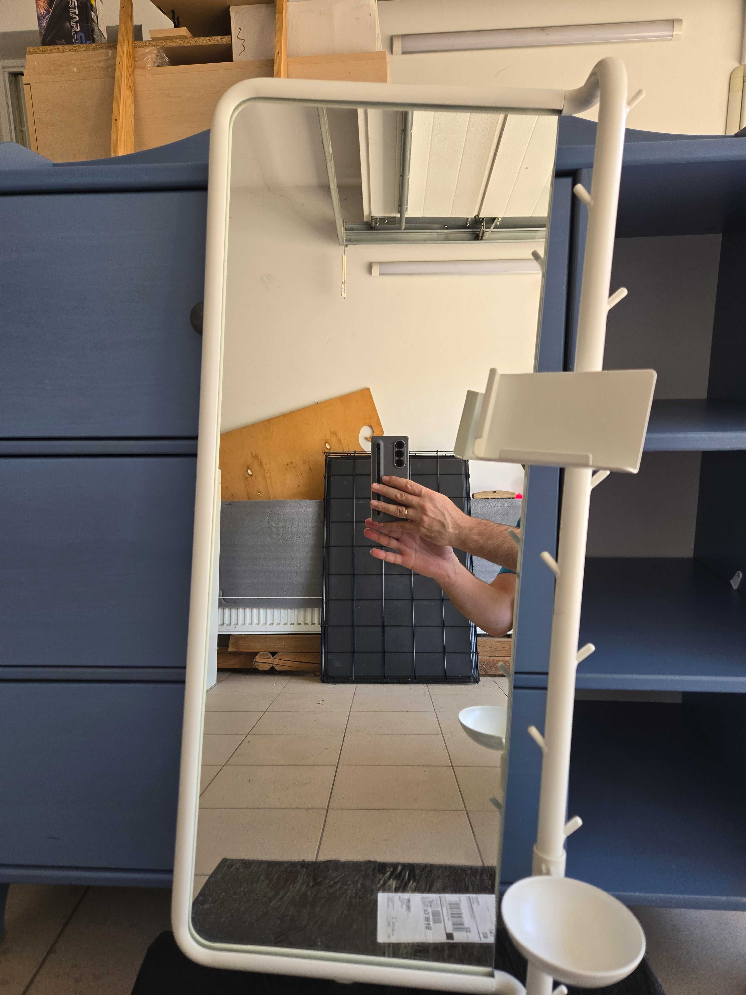 lustro Ikea Möjlighet Lustro białe STAN IDEALNY