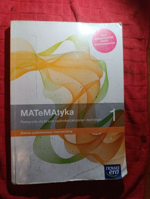 Podręcznik Matematyka 1 zakres podstawowy i rozszerzony