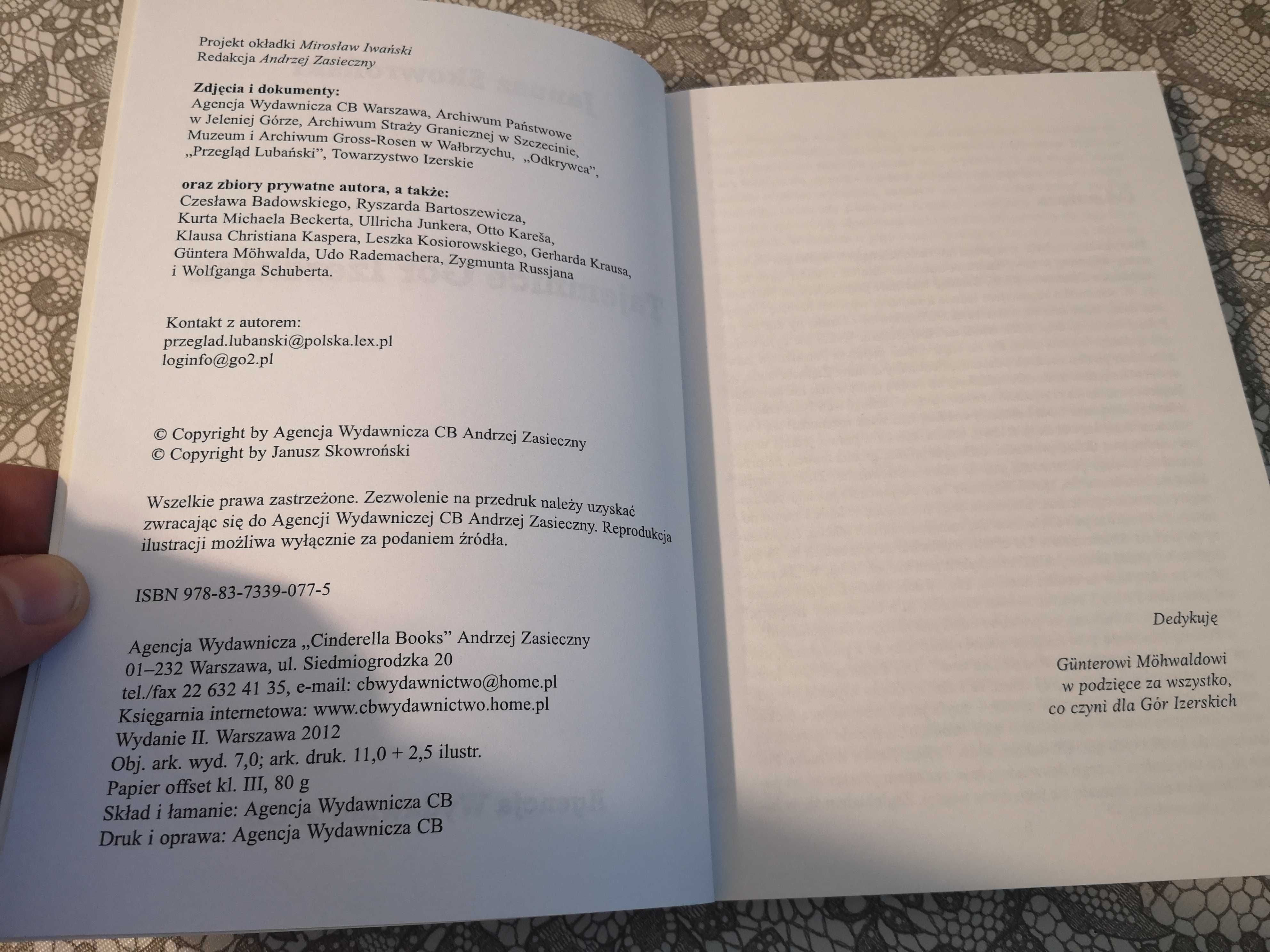 Tajemnice Gór Izerskich - Janusz Skowroński