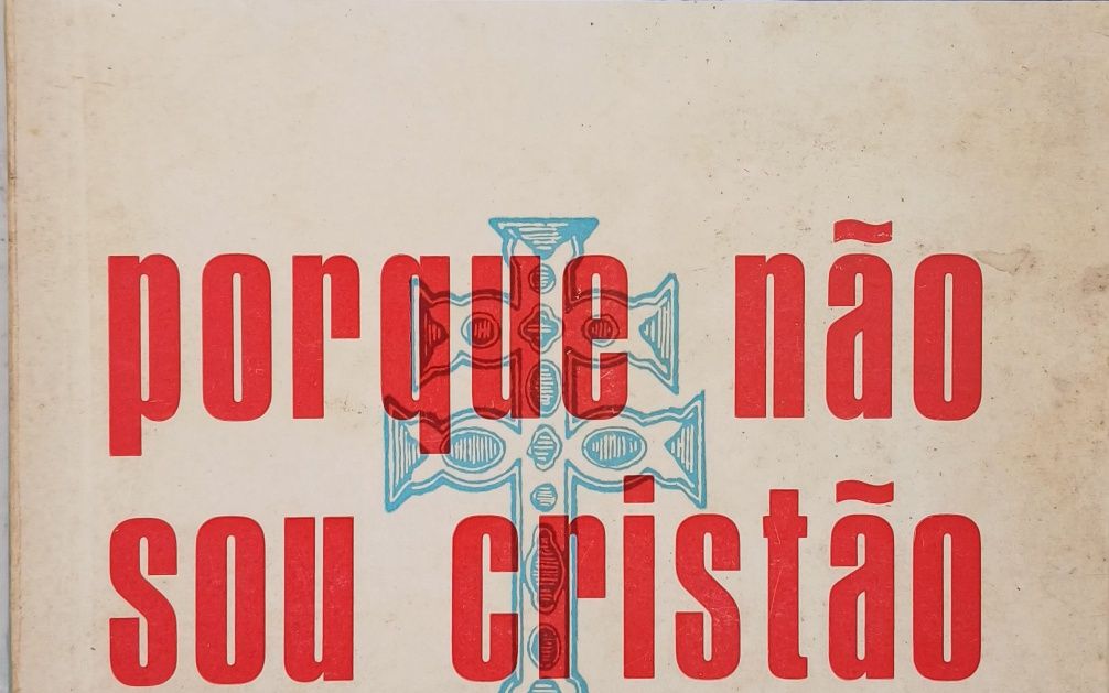 Porque não sou Cristão Bertrand Russell Livro Antigo