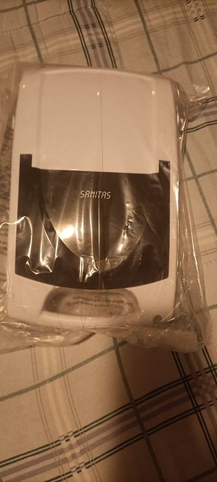 Inalador sanitas NOVO com papel de pagamento