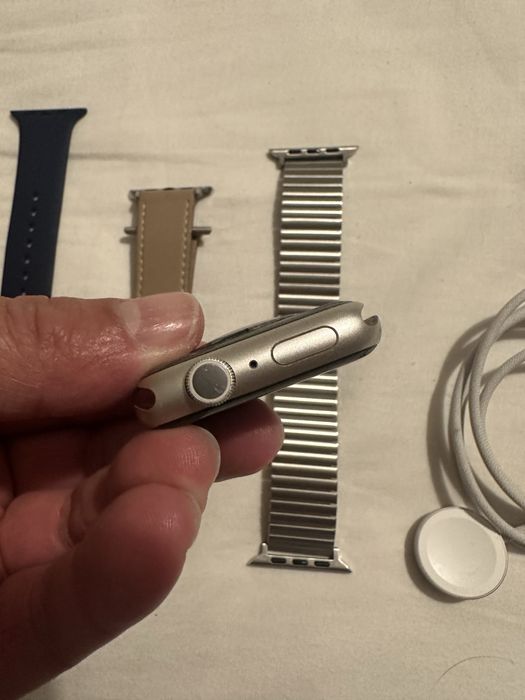 Apple watch serie 8 luz das estrelas 45mm