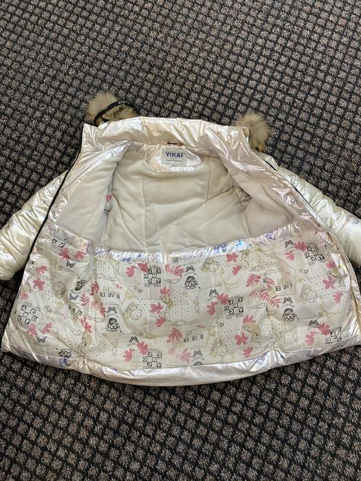 Зимова куртка зимняя куртка пуховик 110-116