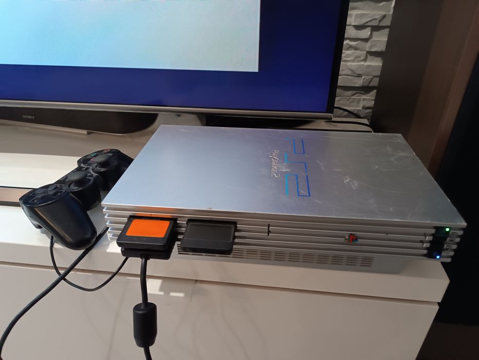 PS2 silver  modbo 5.0 HDD 2 TB