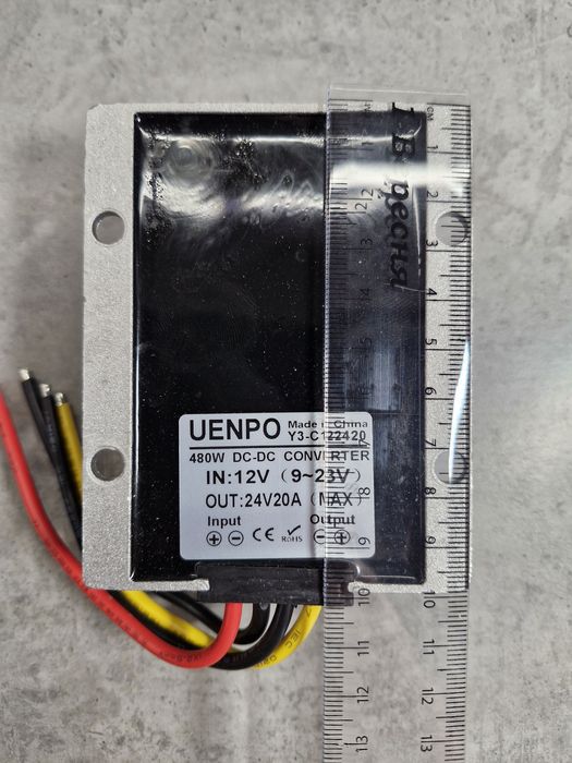 Підвищуючій перетворювач струму DC DC 12- 28v  12А, 15А, 18А, 20А, 25А