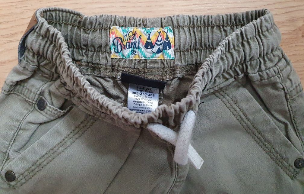 Spodnie typu bojówki marki Next (86-92cm)
