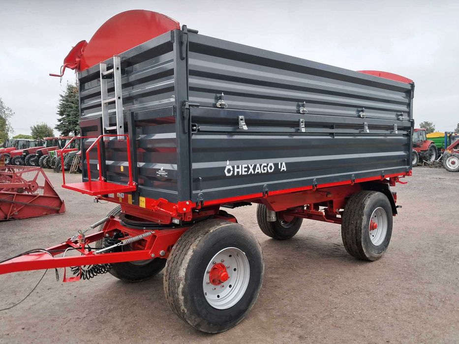 Przyczepa Chexagona 14 ton wywrotka na 3 strony 2023 rok sprowadzona